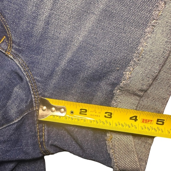 J. Crew Factory Blue Jean Rolled Shorts Women’s - Picture 4 of 9